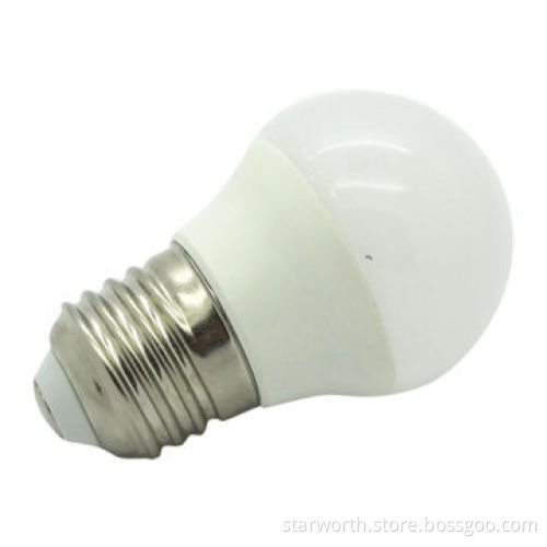 LED bulbs light, 3W/80Ra, 2,700/4,500/6,500K, 80lm/W, 25,000 hours working life, CE/RoHS/CB marksNew